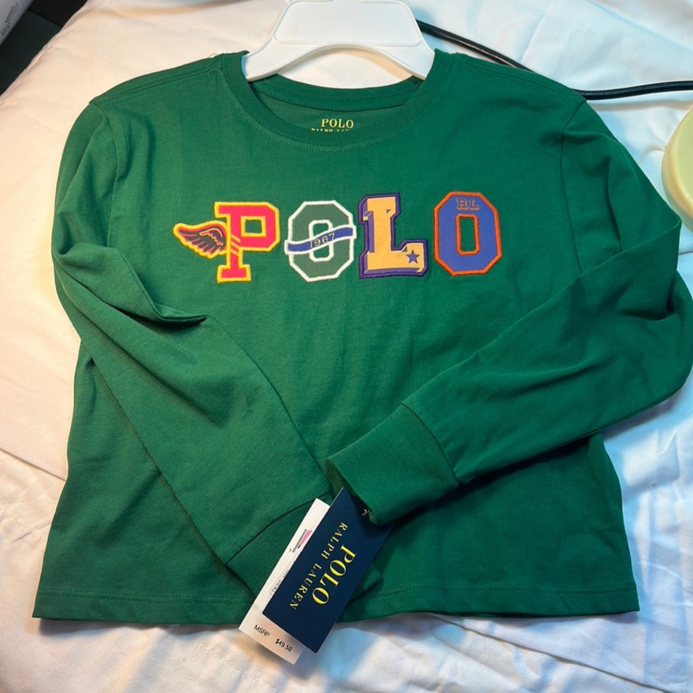 Ralph Lauren long sleeve T. NWT. Small 7